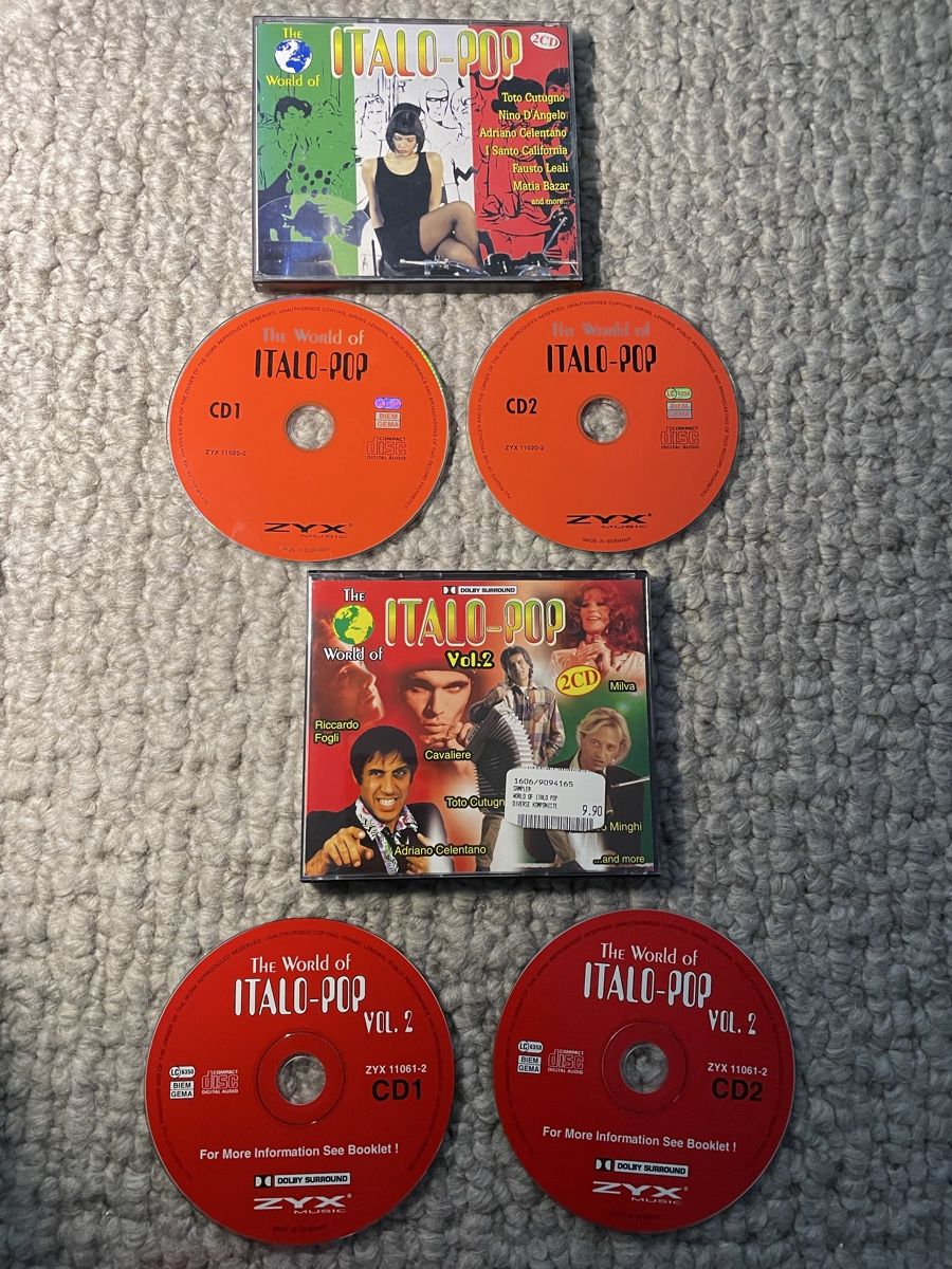 CD: 2x Italo-Pop Vol.1+2 – Nuovo (secondo la descrizione) da Reinach AG venduto da trigger7811 1