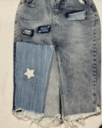Sexy Gonna lunga jeans One Teaspoon, taglia S/M