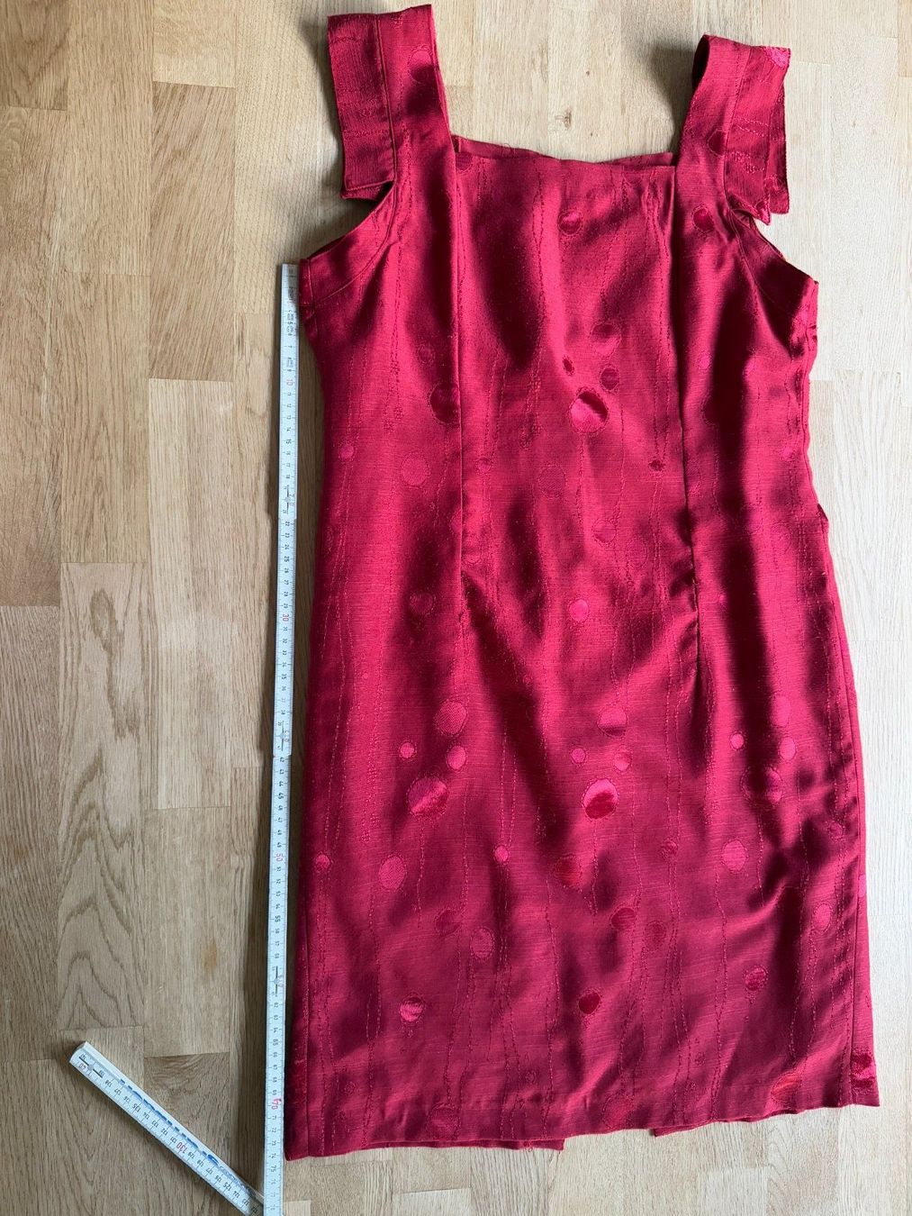 Kleider: Vintage SommerKleid - Rot - Gr. 42 – Gebraucht aus Fällanden von CapShop 1