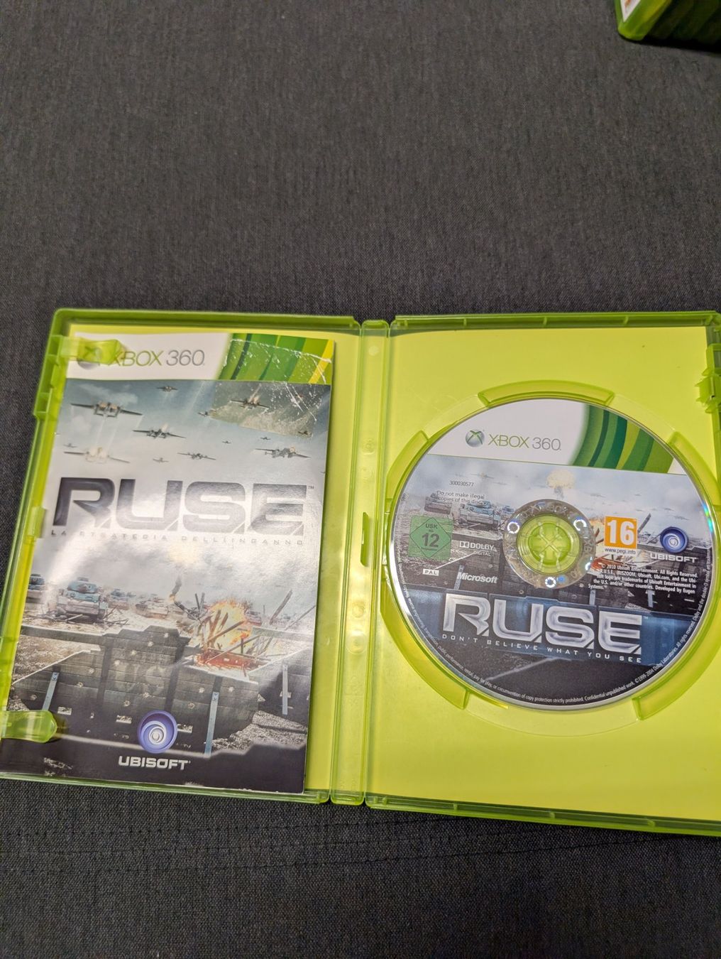 Giochi: Ruse Microsoft Xbox 360 – Usato da Giubiasco venduto da Ticinerd 2