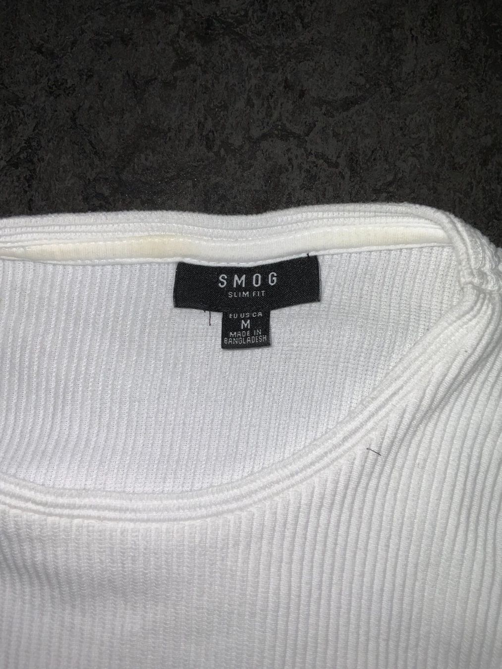Maglioni & Felpe: Smog weisser Pulli Slim Fit – Usato da Obfelden venduto da nob_mp2y 4