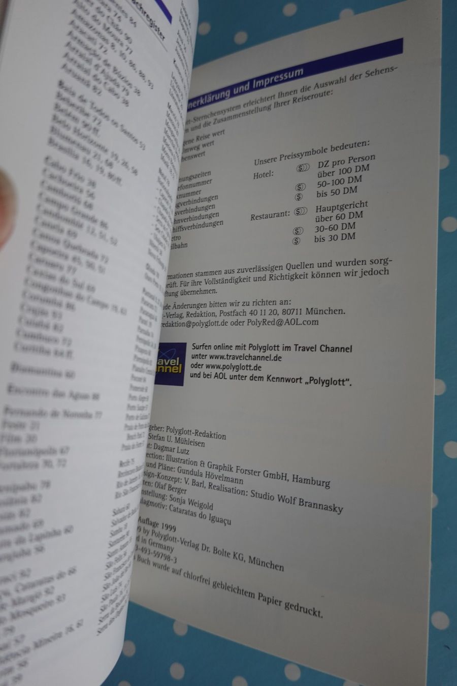 Libri: handlicher Reiseführer Brasilien - Polyglott älter - Reisen – Usato da Jona venduto da JOberg_25 6