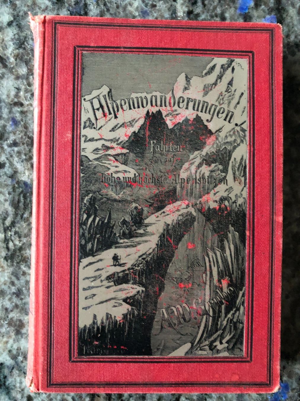 Libri: A. W. Grube: Alpenwanderungen 1886 – Usato da Zürich venduto da allp
