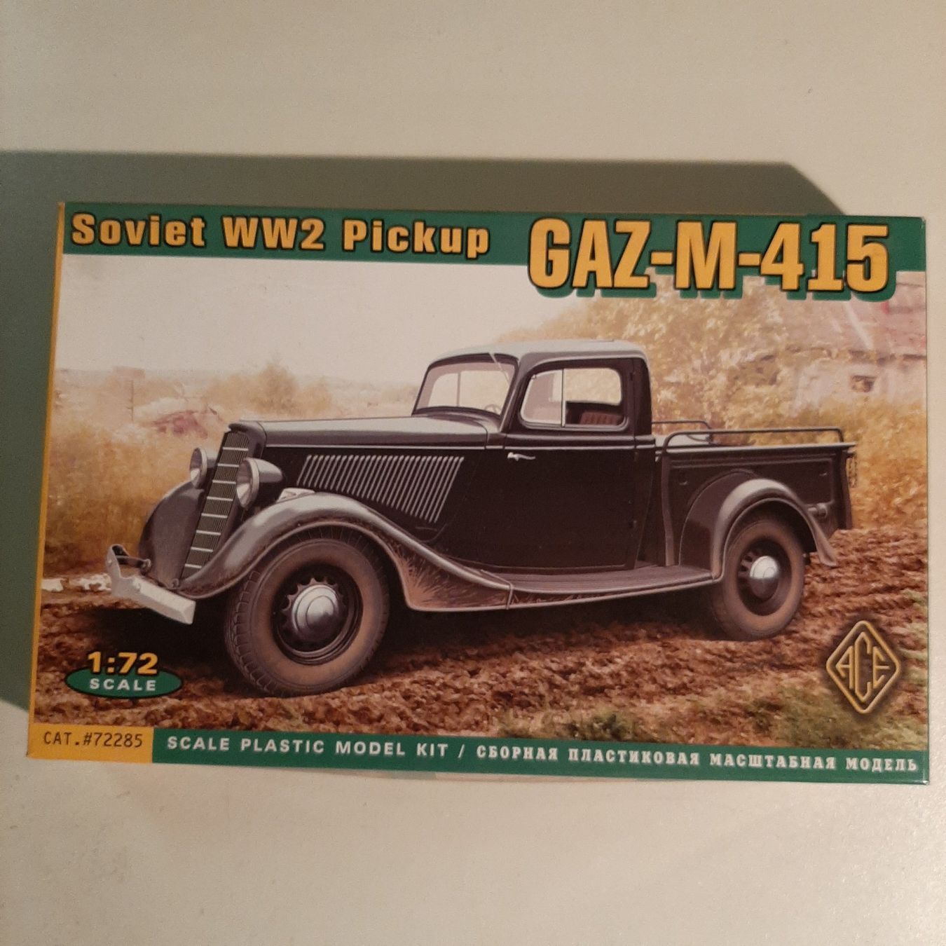 Kit di modellismo & Modellini statici: 129 ... GAZ-M-415 Pickup ... ACE 72285 – Nuovo (secondo la descrizione) da Bonstetten venduto da Benibanny59