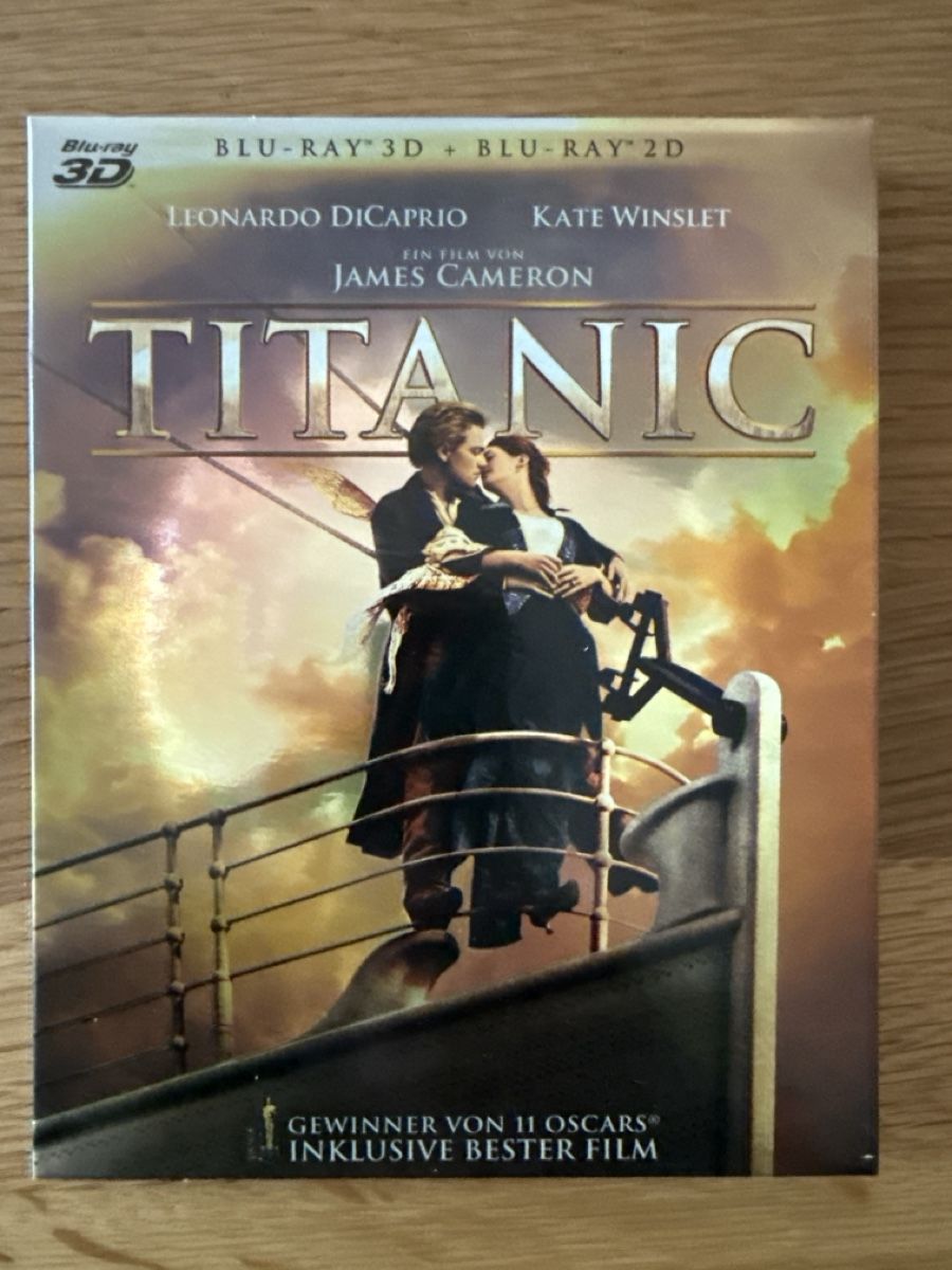 Tutti i DVDs: Titanic 3D & 2D Blueray – Usato da Münsingen venduto da Sim2977