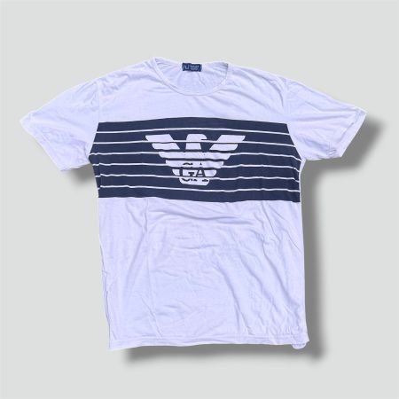 Giorgio Armani vintage graphic T-shirt streetwear 90s L