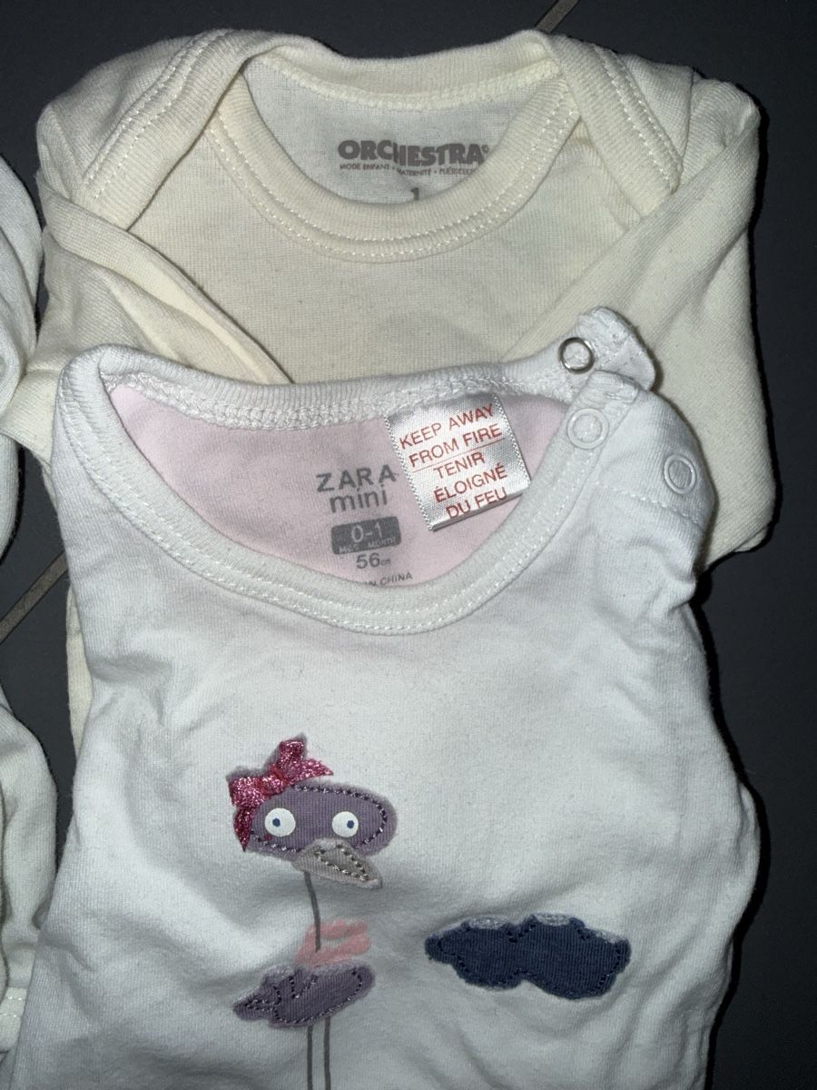 Lotti & Set di vestiti: Lot de 8 bodys T50/56 – Usato da Saulcy venduto da lanah31 1