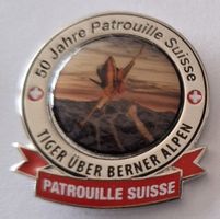 Patrouille Suisse Tiger über den Berner Alpen