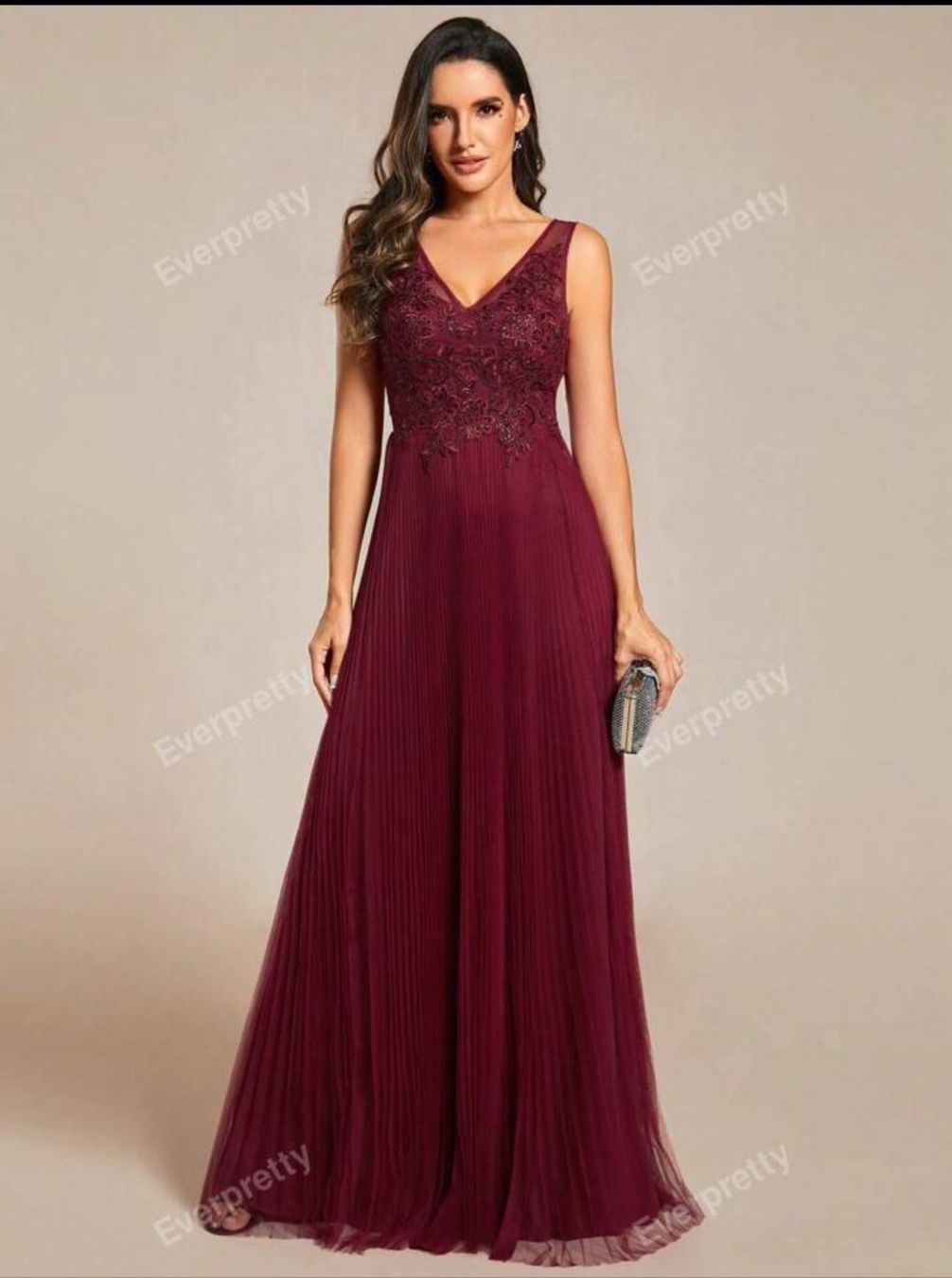 Vestiti: Abendkleid L bordeaux – Nuovo e nell'imballaggio originale da Büttikon AG venduto da PAM120319 3