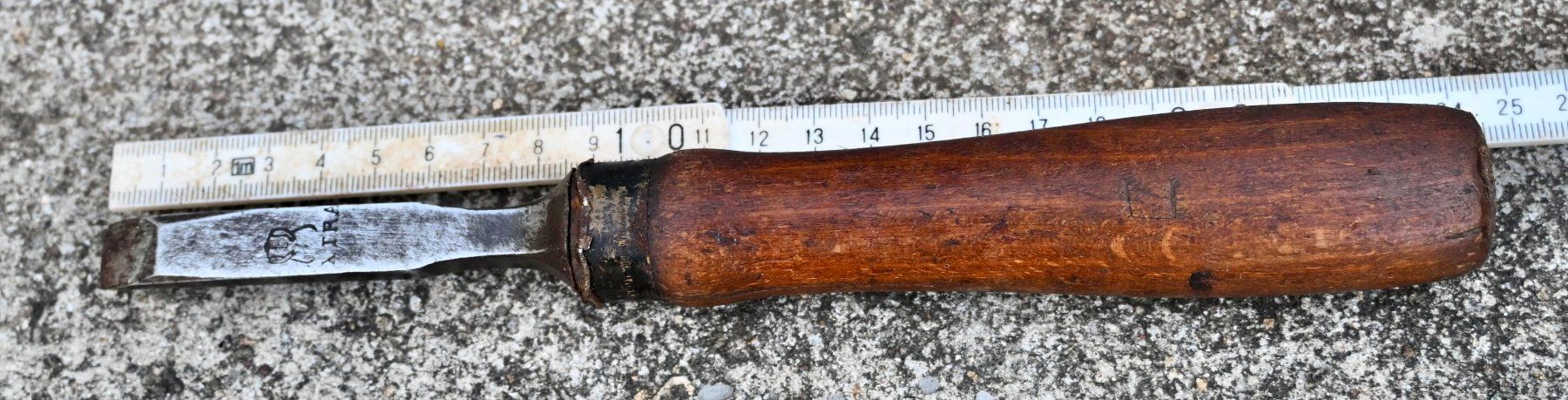 Tutti gli attrezzi: antiker Stech- Lochbeitel XTRA 12mm – Usato da Pfaffhausen venduto da mono_rec 2