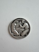 Swiss 925 Sterling Silver Marksmanship Medal – Honor Award.
