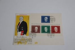Deutschland, Bundeskanzler Dr. Konrad Adenauer, gestempelt