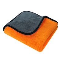 Microfasertuch 45x38cm grau/orange