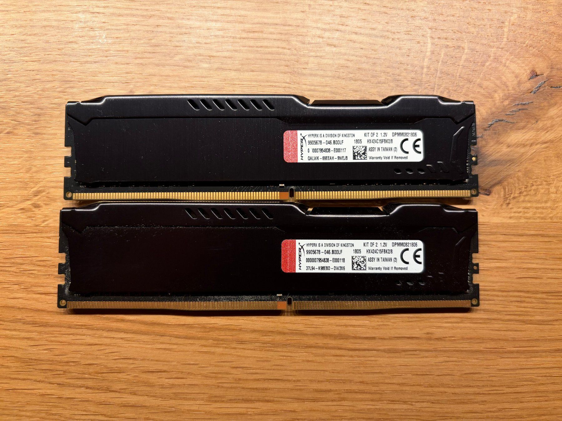 Kingston Memoria / RAM: Kingston 2x 8GB DDR4 Memory – Usato da Amriswil venduto da hardware_uschi