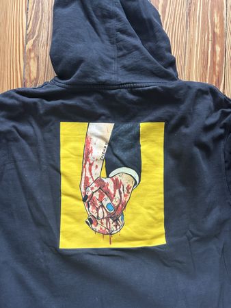Salem Hoodie Gr. L mit speziellem Print -