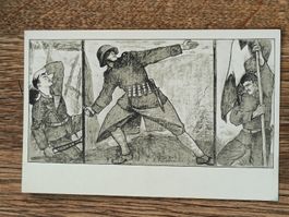 Litho PK / Aktivdienst Bat. 154