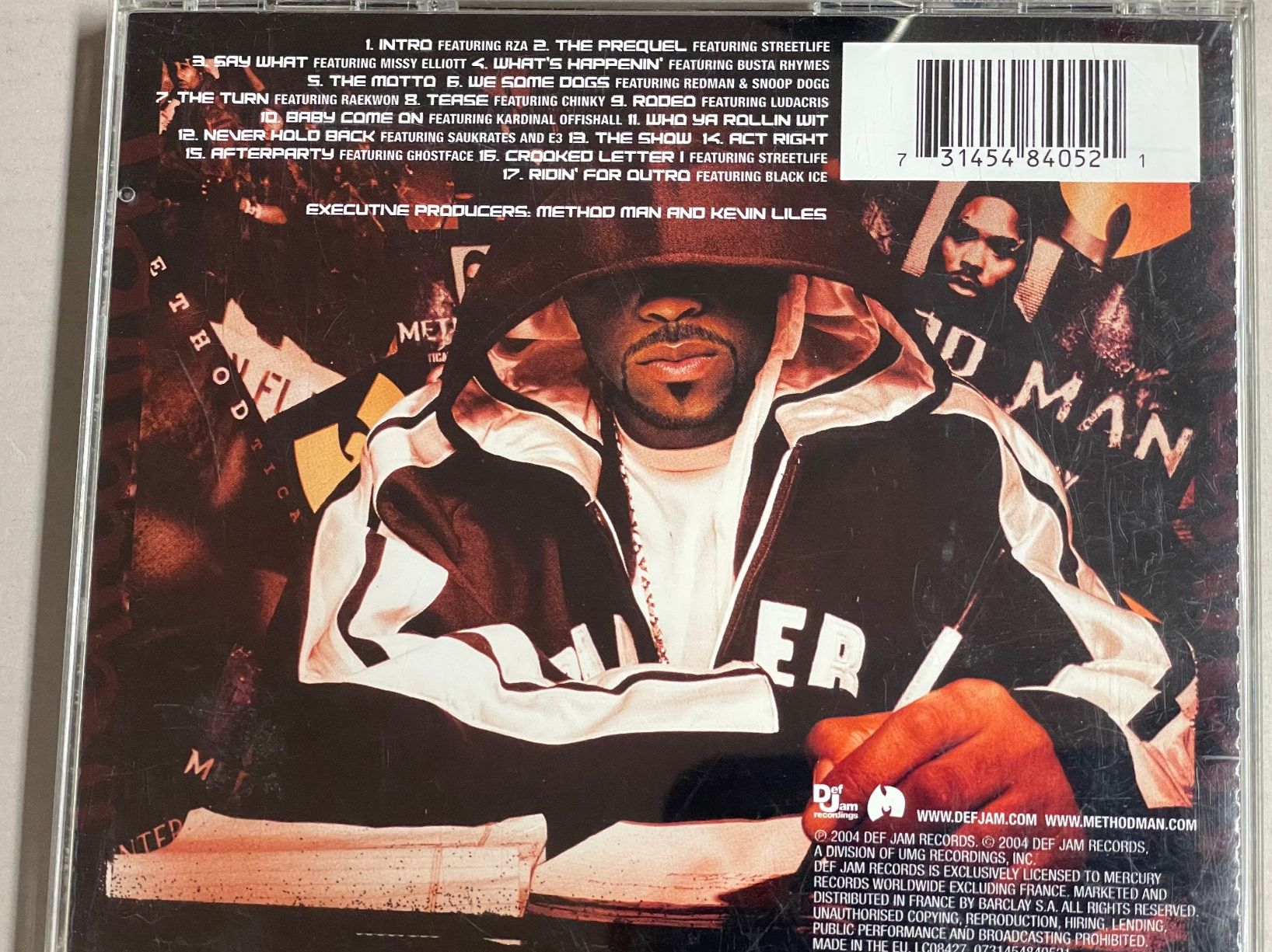 CDs: Method Man – Gebraucht aus Muri b. Bern von AdidasCollector 1