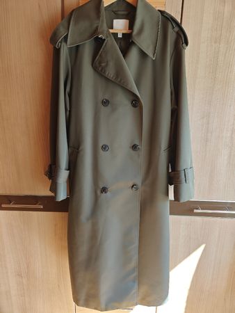 Damen Trenchcoat, Grösse L, Olive