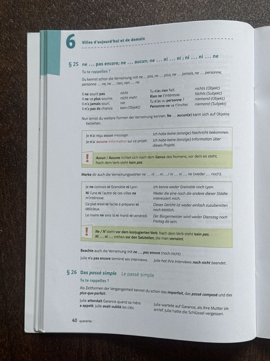 Libri: Französisch Grammatikheft "Le Cours intensif 3" – Usato da Neerach venduto da Matug1248 2
