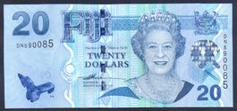 Fiji 20 Dollar 2007 P-112a UNC
