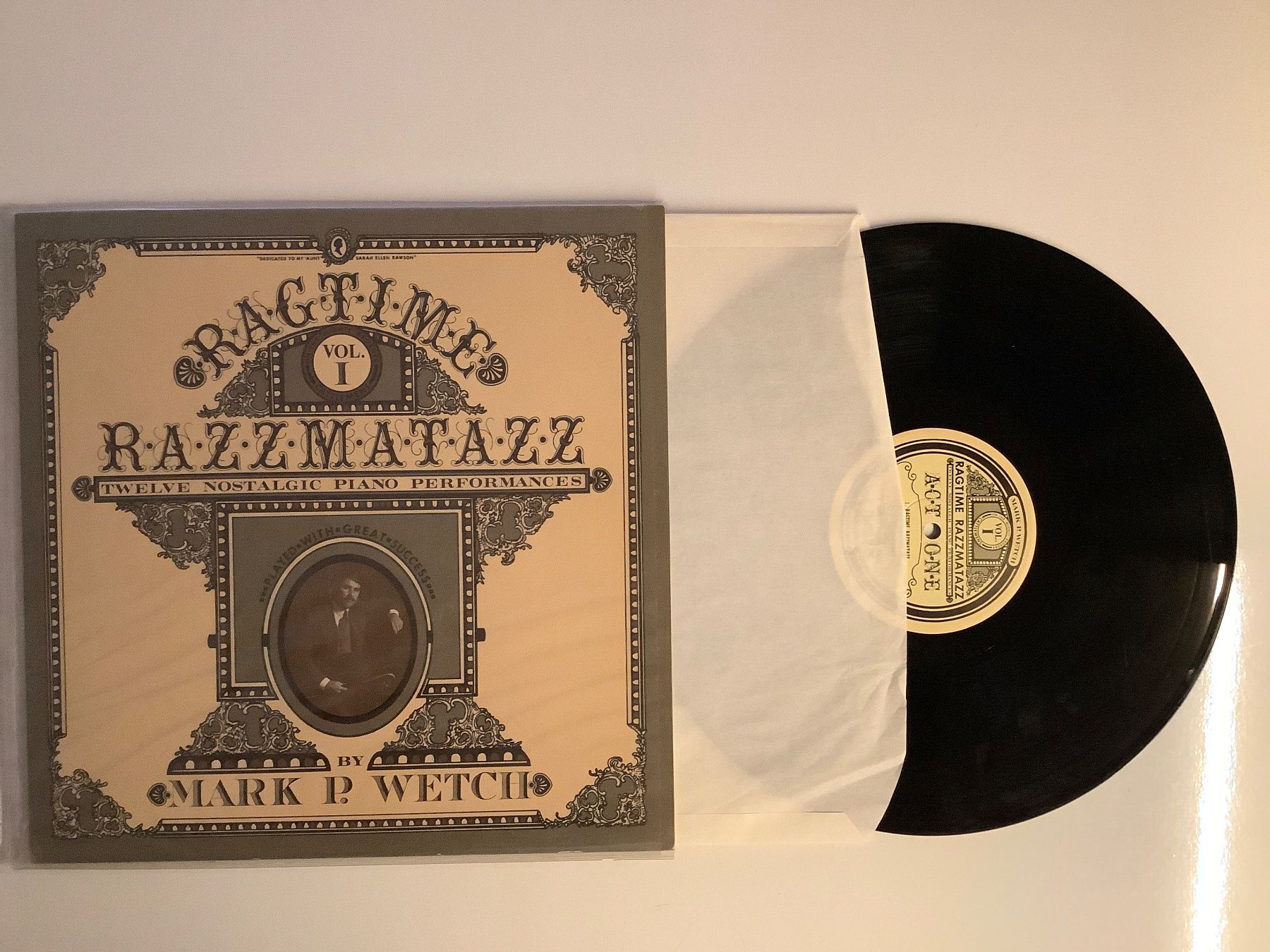 Dischi in vinile: Mark P. Wetch LP - Ragtime Razzmatazz Vol.1 – Usato da Gutenswil venduto da Hamzian