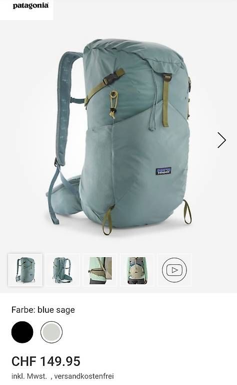 Zaini: Patagonia Rucksack  – Usato da Schwyz venduto da Ser_z6mr