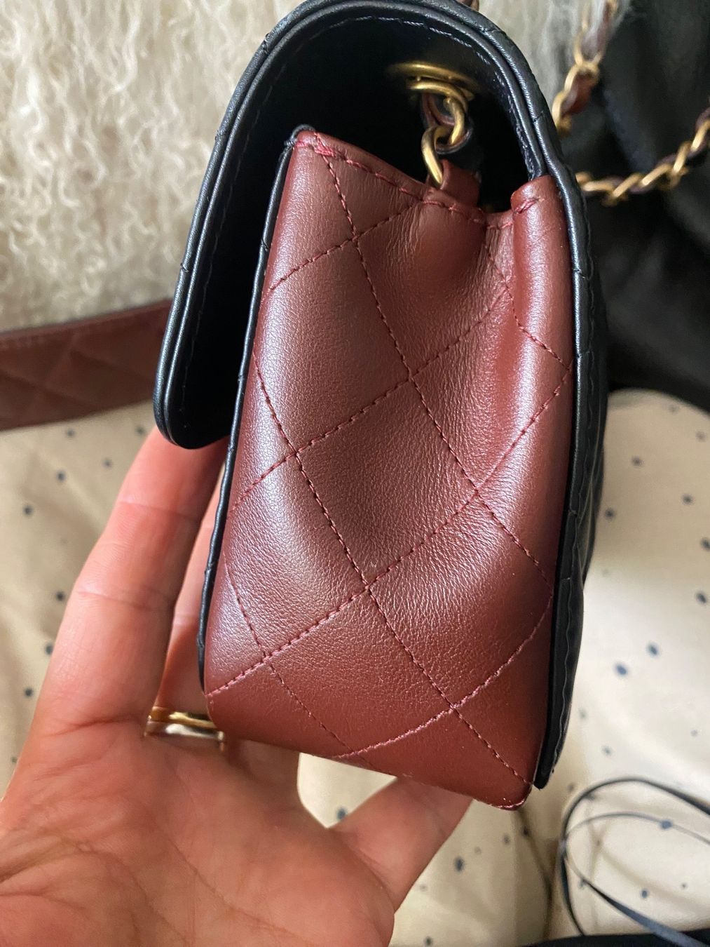 Chanel Borse da donna: Chanel Timeless Mini Rectangular Tasche Lammleder/ Original – Usato da Zürich venduto da NNK28 7