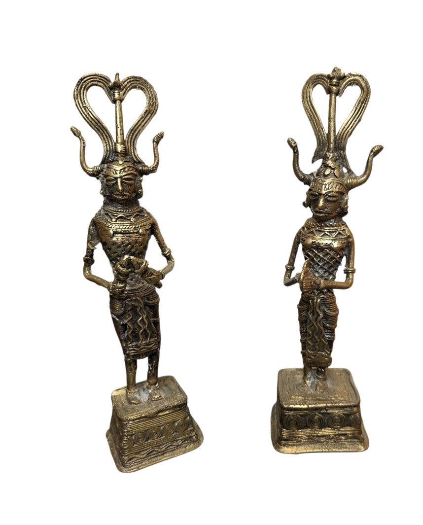Figurines: estatuettes indo en bronze – D'occasion à Vernier par 19pigments