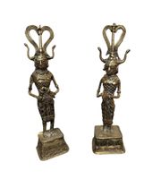 estatuettes indo en bronze