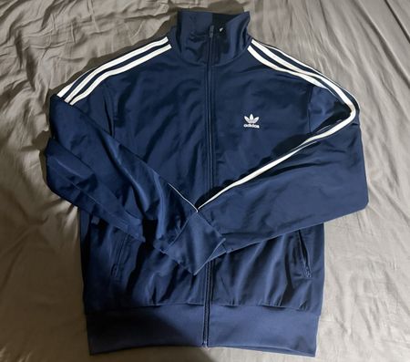 Adidas Firebird Trainingsjacke schwarz Grösse M neu