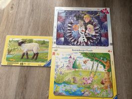 Lot 3 Puzzles - 15-30-35 Teile