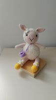 Crocheted Lamb Toy with Purse—Springtime Decor 🐑🌸👜28cm
