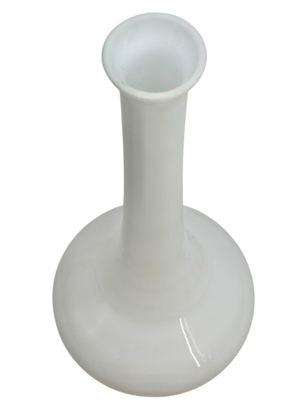 Vasi & Recipienti: Superbe vase soliflore ancien en opaline blanche – Usato da Morges venduto da vintix 5