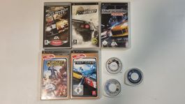 Sony PSP 8 Spiele Need For Speed Pursuit Force Test Drive