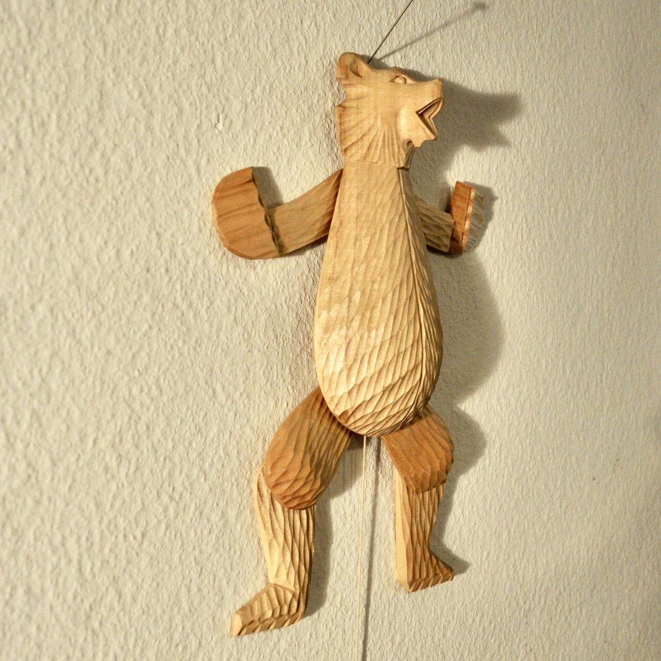 Tutte le decorazioni: Mobile ours en bois sculpté  - Design vintage – Usato da morges venduto da Kus.design 4
