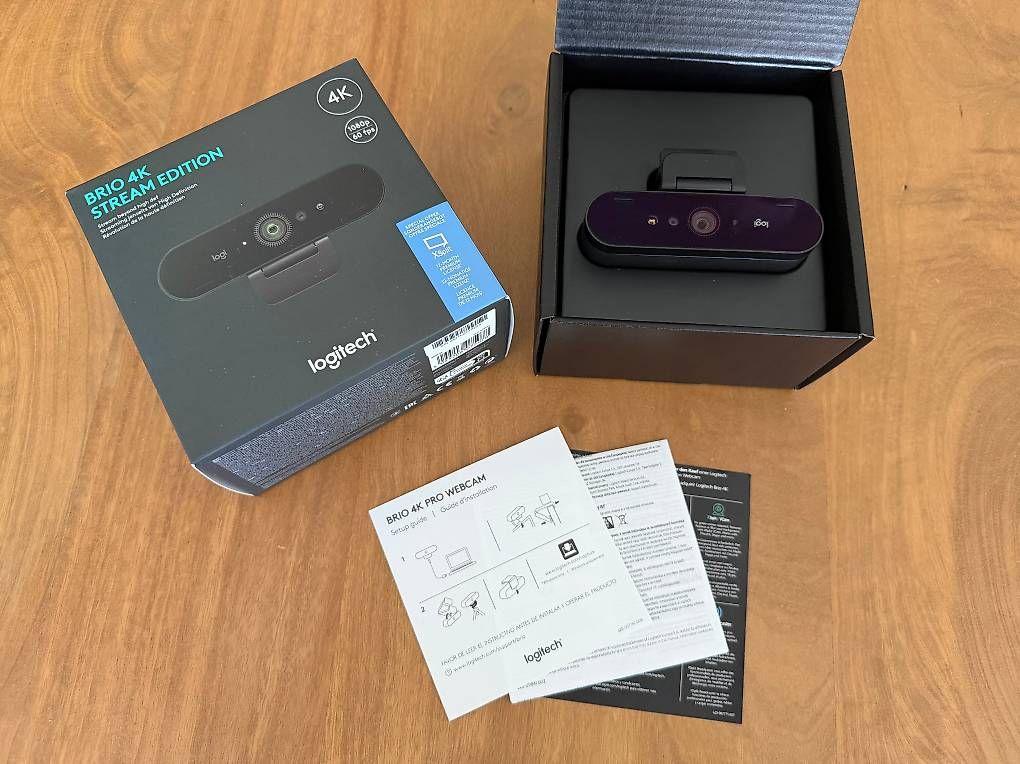 Logitech Webcam: Webcam Logitech Brio 4K Stream Edition – Nuovo e nell'imballaggio originale da La Tour-de-Peilz venduto da juju-juju 1