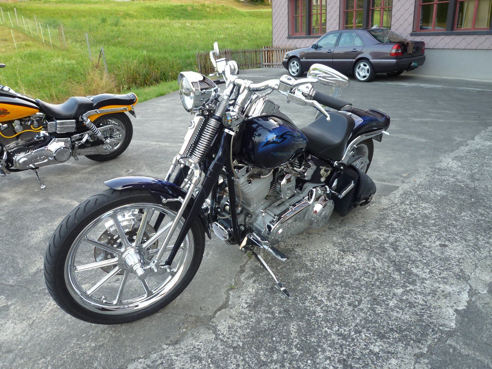 Harley-Davidson Chopper: Harley-Davidson Softail Springer CVO FXSTSSE 1802 – Usato da Basadingen venduto da Dant 4