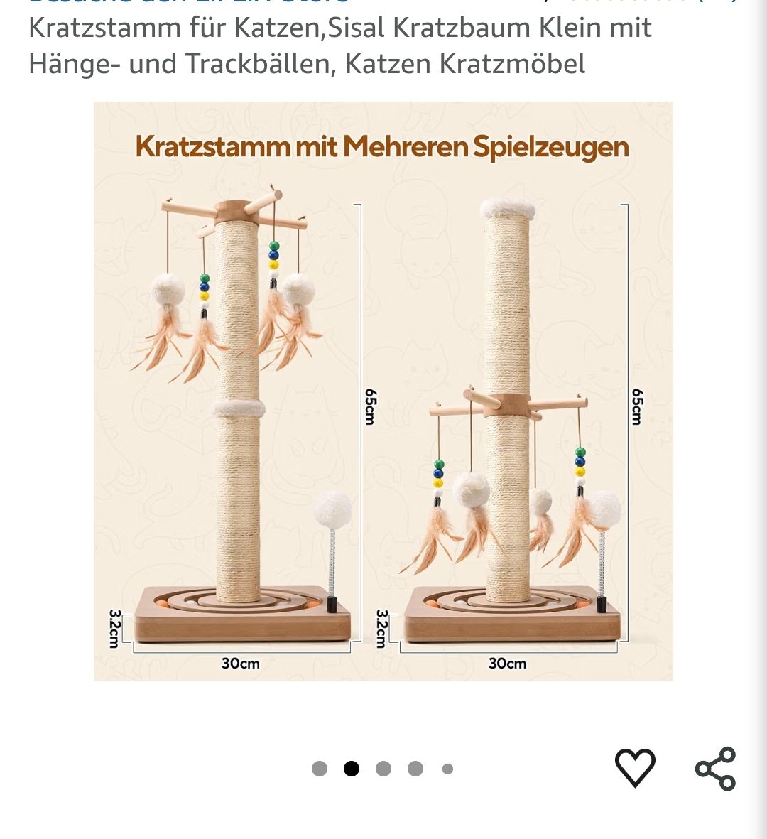Tiragraffi: Kratzbaum – Nuovo (secondo la descrizione) da Schwerzenbach venduto da miaperez 1
