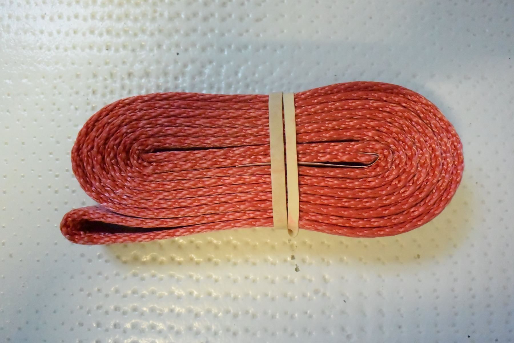 Attrezzatura da arrampicata: Bandschlingen 1,20m 25 kN rot 2Stk. – Nuovo (secondo la descrizione) da Münchenstein venduto da hebetechnik-shop 3