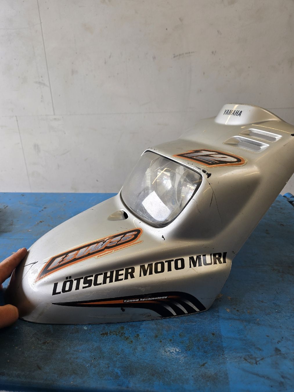 Tutti pezzi di ricambio per scooter: Yamaha BWS Frontverschalung – Usato da Hirzel venduto da Lusbueb94 3