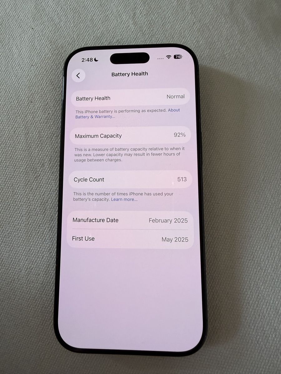 Apple Portables: iPhone 16 Pro 128 GB – D'occasion à Zürich par User-nn-126 7