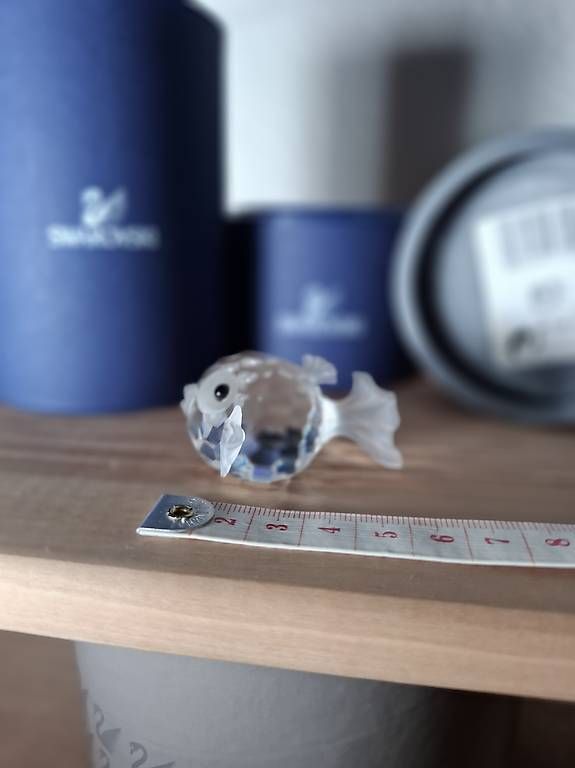 Statuette: Swarovski Zierglas Figur Kugelfisch – Usato da Biel/Bienne venduto da Kyruna
