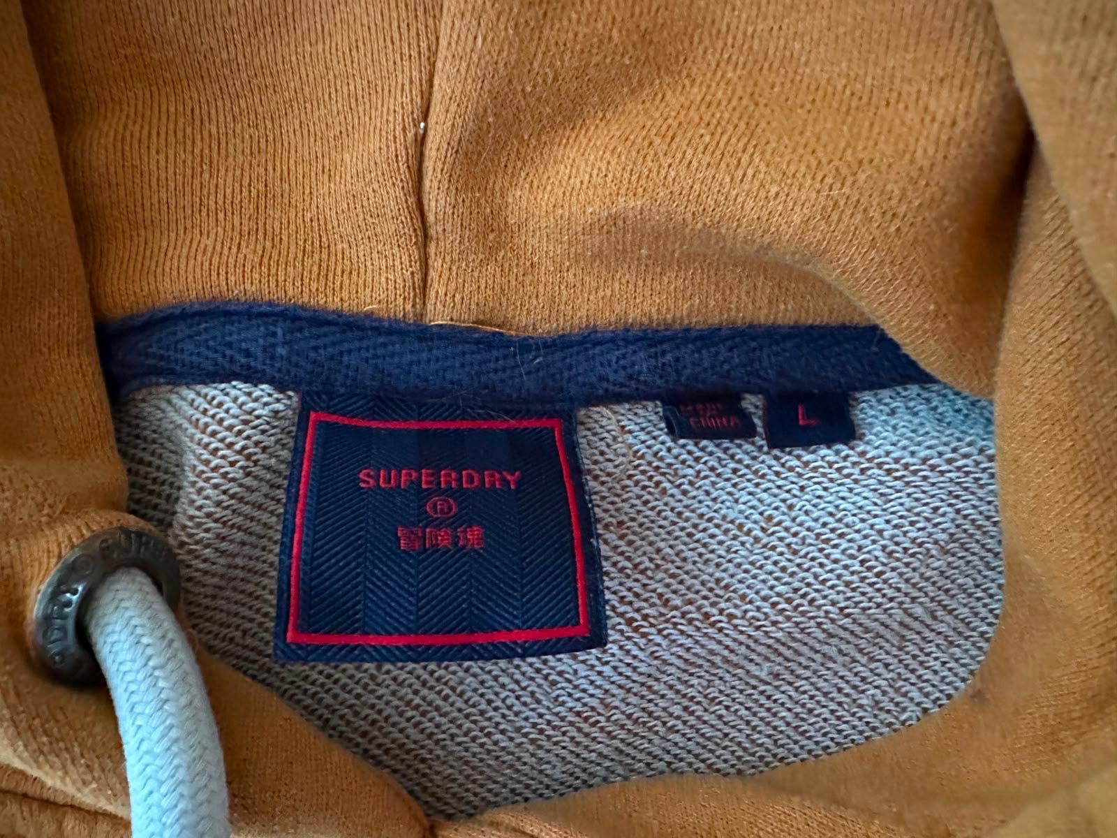 Superdry Pullover & Sweatshirts: Superdry Pullover Hoodie orange Grösse L – Gebraucht aus Rheinfelden von Thomasm264 1