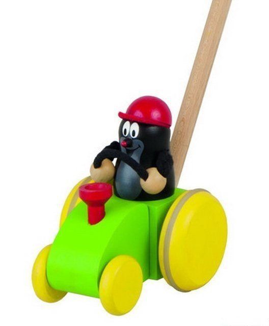 Giocattoli: Schiebefigur- Traktor, Der kleine Maulwurf, Pauli – Nuovo e nell'imballaggio originale da Mosnang venduto da glascom 3