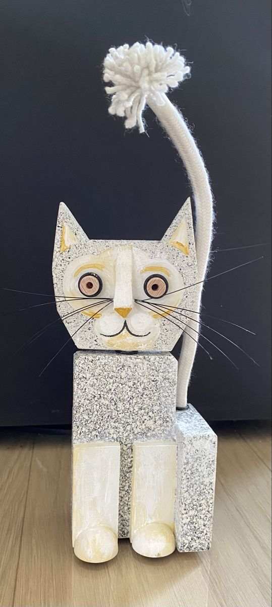 Statuette: Katze aus Holz – Nuovo (secondo la descrizione) da Lupsingen venduto da Fabboy