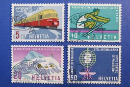 Serie Werbemarken 1962 Nr.385-388 , gestempelt