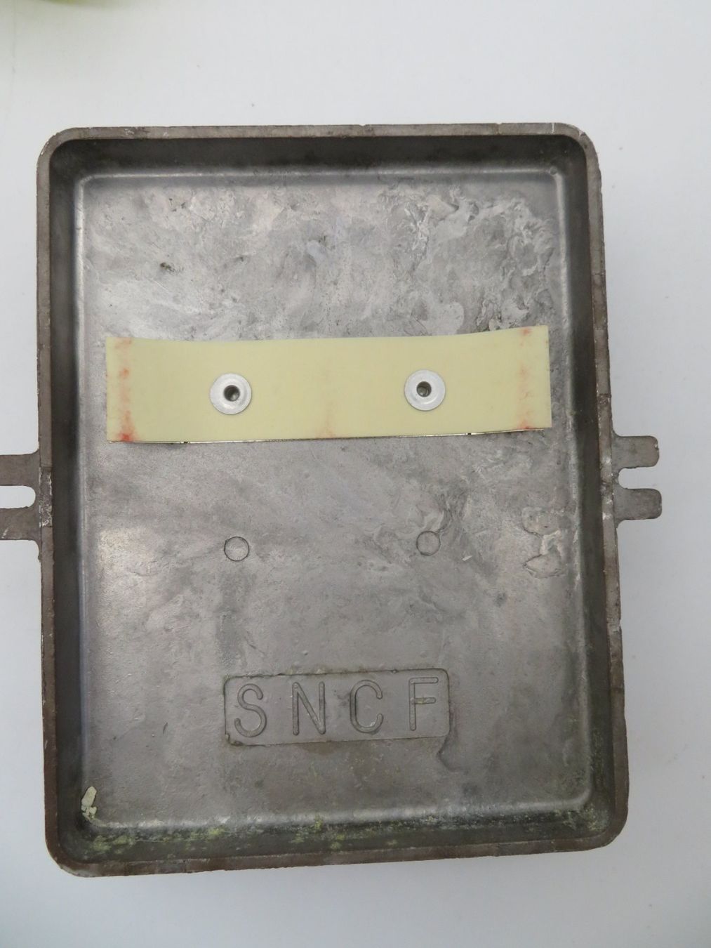 SBB/CFF/FFS Lampade: Antike Eisenbahnerlampe der SNCF – Usato da Reinach BL venduto da WBZ-Flohmarkt 6