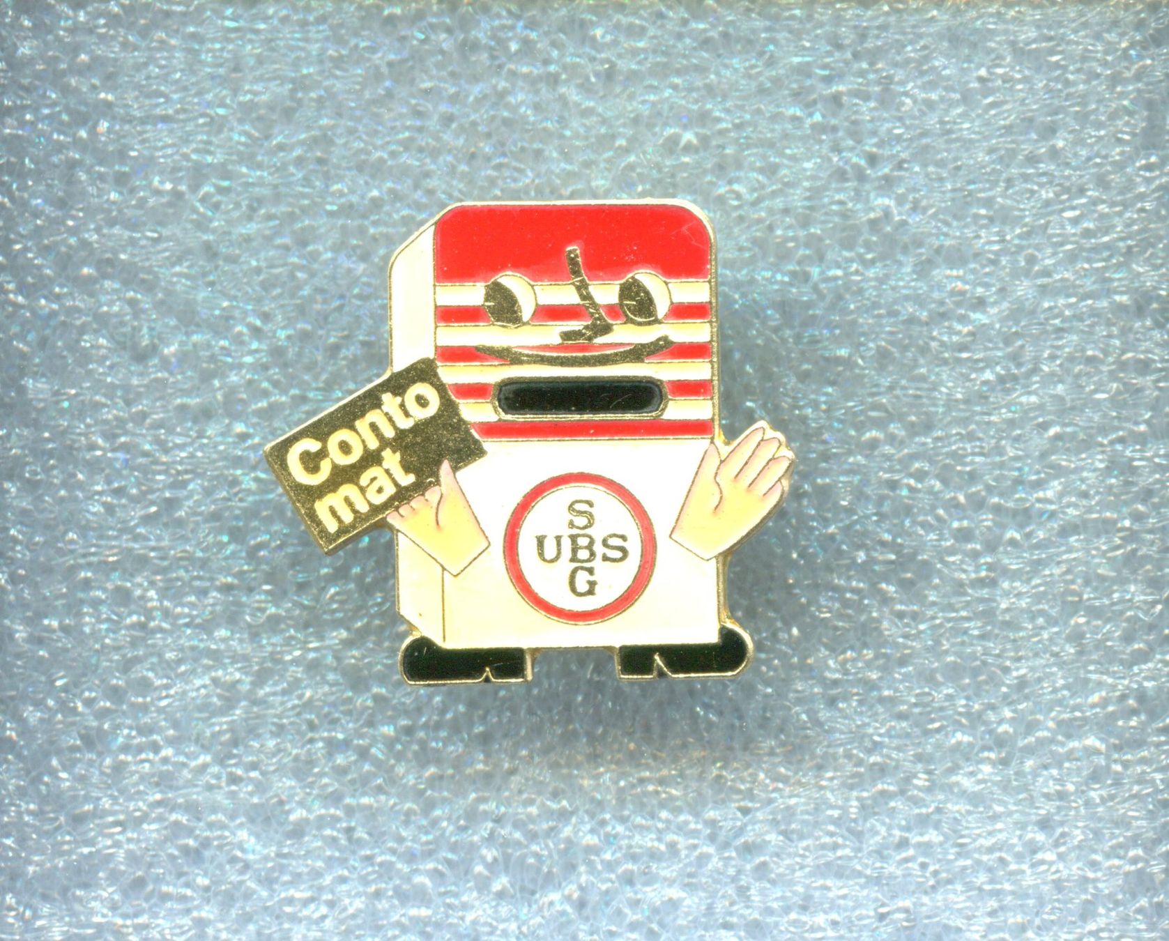 Placchette & Badge: UBS Bank  Contomat – Usato da Winterthur venduto da Sammleroase