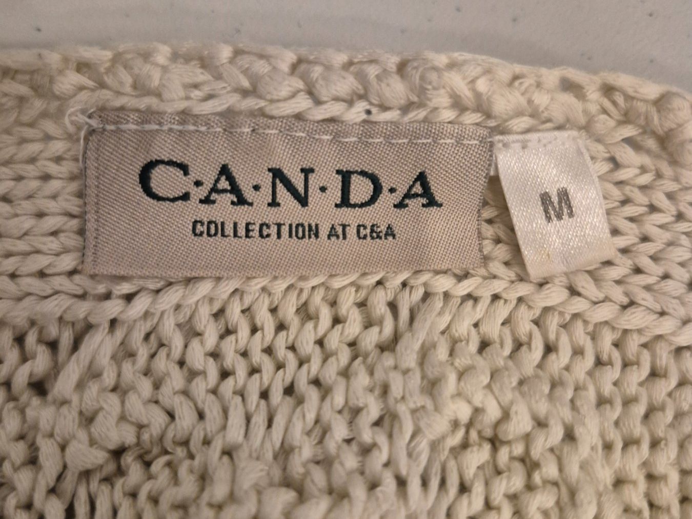 C&A Top: Sommerlicher Strickpullover, Beige – Usato da La Neuveville venduto da Vestiaire_2011 3