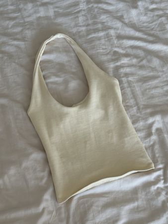 Zara Butter Yellow Halter Neck Top